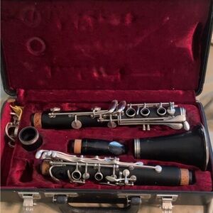 Black Clarinet with Case